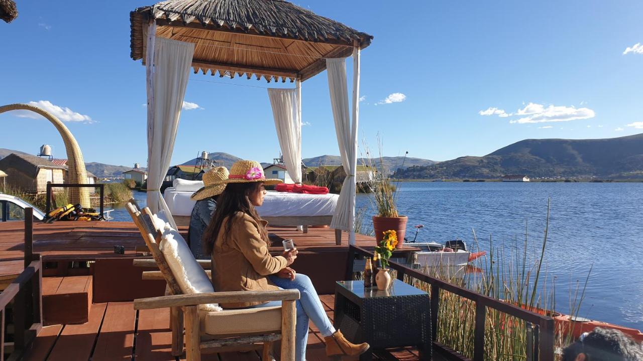 ホテル Casitas Del Titicaca Peru プーノ エクステリア 写真