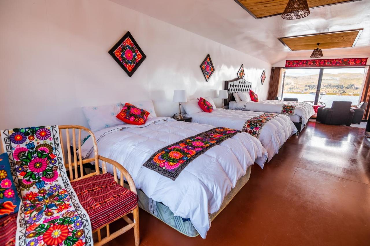 ホテル Casitas Del Titicaca Peru プーノ エクステリア 写真