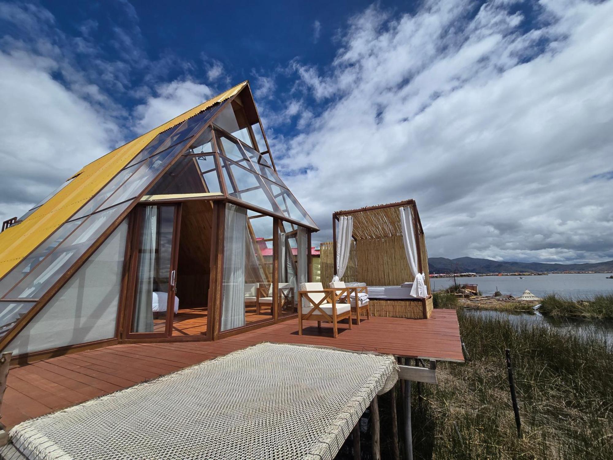 ホテル Casitas Del Titicaca Peru プーノ エクステリア 写真