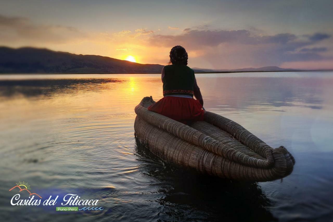 ホテル Casitas Del Titicaca Peru プーノ エクステリア 写真