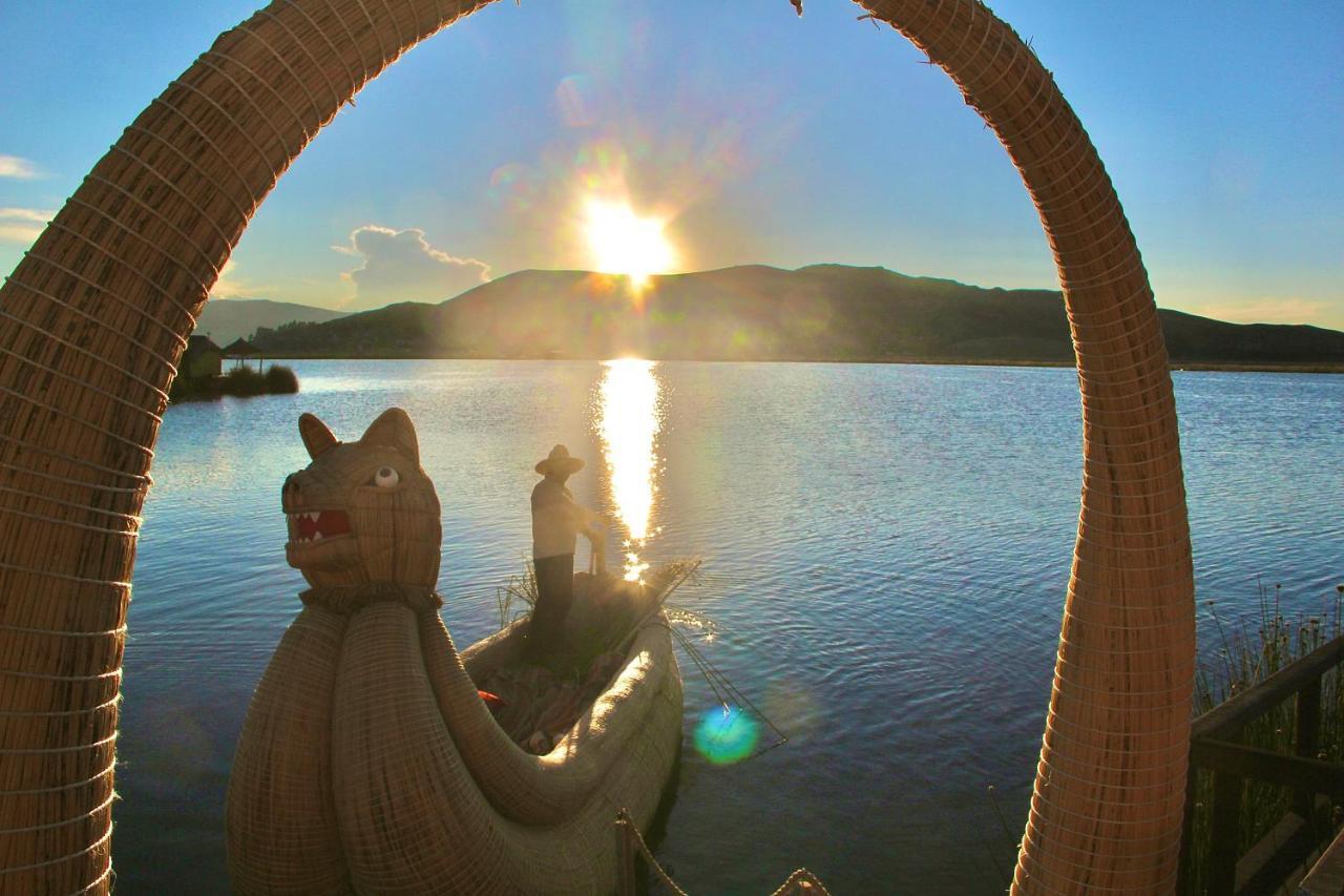 ホテル Casitas Del Titicaca Peru プーノ エクステリア 写真