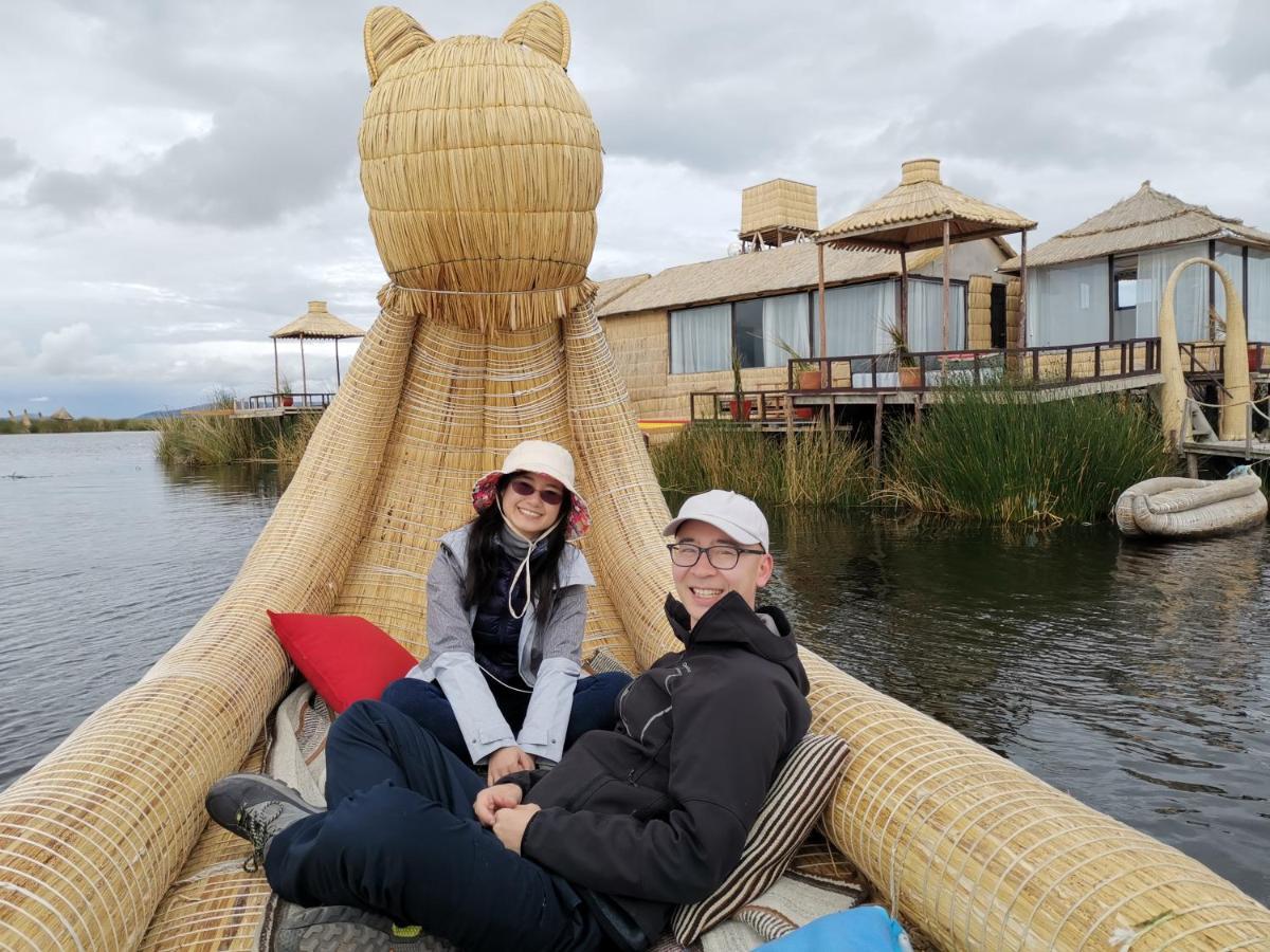 ホテル Casitas Del Titicaca Peru プーノ エクステリア 写真